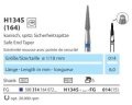 KLNK/Bitirme Frezleri Tek Aşamalı (Finishing Burs) Tungsten Karpid