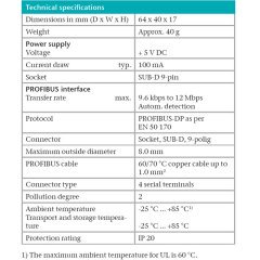 PROFIBUS compact repeater - PROFIBUS KOMPAK TEKRARLAYICI