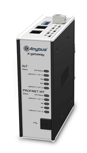 Anybus X-gateway IIoT - PROFINET-IRT Device – OPC UA-MQTT