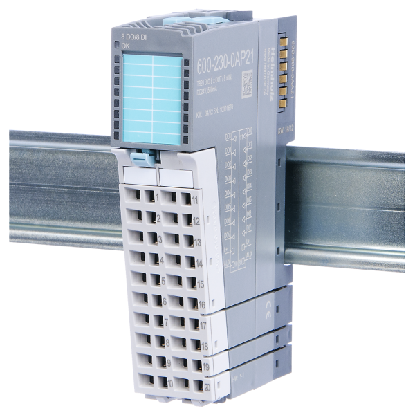 Digital In & Out, DC 24 V 8x DI / 8x DO