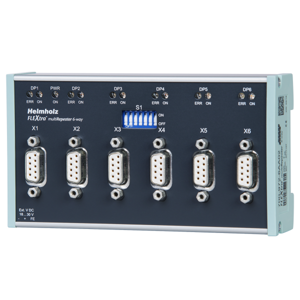 Helmholz FLEXtra® PROFIBUS tekrarlayıcı 6-kanal