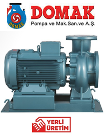 Domak SLGM 650 50hp 380v Monoblok Mekanik Salmastralı Tek Kademeli Elektropomplar