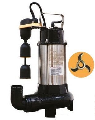 WATER SOUND V1300DFA -1.8 HP-220V- BIÇAKLI TİP PİS SU POMPASI