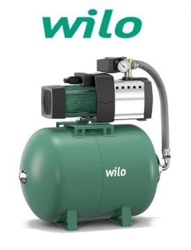 Wilo HiMulti 3H50-24P - 0,55Hp 220V Yatay Tanklı Paket Hidrofor