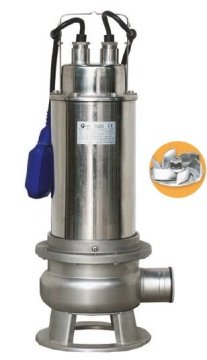 WATER SOUND WQ20-10-1.5 -2 HP-380V- KOMPLE PASLANMAZ FOSEPTİK DALGIÇ POMPA