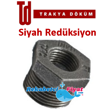 Trakya Döküm 2'' x 1/2'' Siyah Redüksiyon (Haymak)