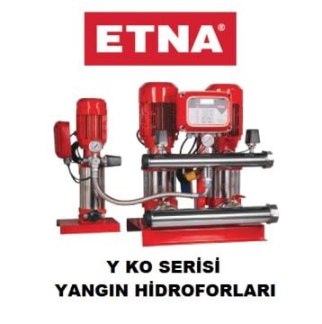 Etna Y3 KO 15/7-40  3x5.5hp 380v Üç Pompalı Elektrikli Alarm Kitli Yangın Hİdroforu