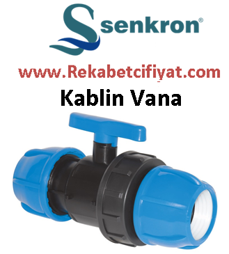 SENKRON 25x25 Kablin Puşvit Vana