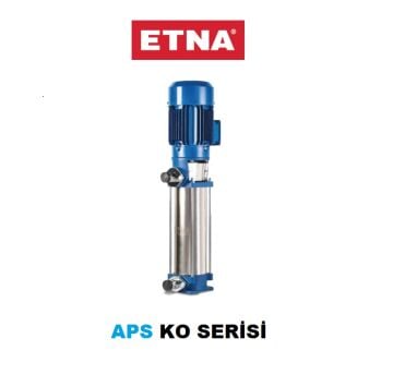 Etna APS KO 7/9-30  4Hp 380V Döküm Gövdeli Noril Fanlı Dik Milli Çok Kademeli Kompakt Yapılı Verimli Santrifüj Pompa - (2900 d/dk)