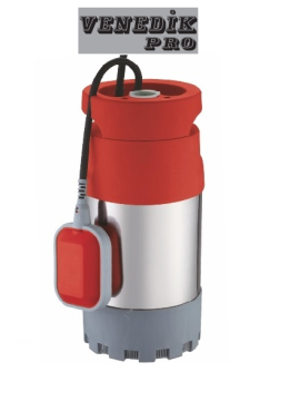 Venedik Pro  QSB-JH-1000103     1000W  220V  Paslanmaz Çelik Gövdeli Keson Kuyu Pompası
