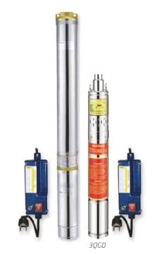 WATER SOUND 3QGD2-103-0.75 -1HP-220V- 3\'\' PAKET DALGIÇ POMPA