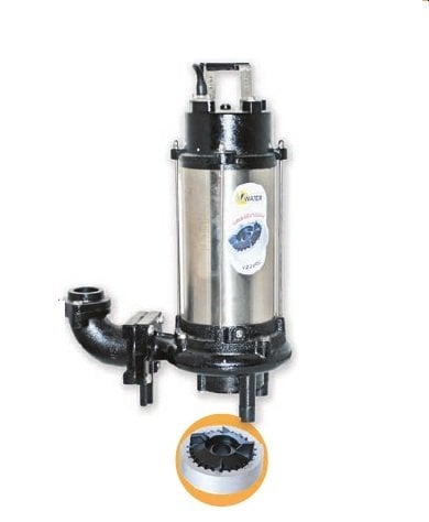 WATER SOUND V2200C -3 HP-380V- ÖZEL SÜPER ÖĞÜTÜCÜLÜ PİS SU POMPASI