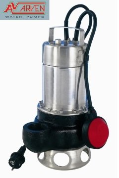Arven  TIGER 100 T    1Hp 380V   Paslanmaz Çelik Foseptik Dalgıç Pompa