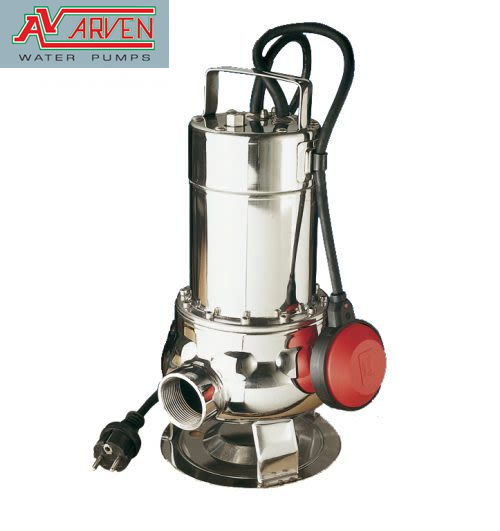 Arven  ARVEX 100/S 316    1Hp 220V   Paslanmaz Çelik Foseptik Dalgıç Pompa