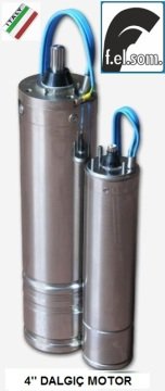 Felsom  FMO4 030M    3Hp 220V   4'' Dalgıç Motor (Orjinal İtalyan)