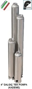 Felsom  FP 4B015   1.5Hp 22 Kademeli  4'' Tek Dalgıç Pompa  (Orjinal İtalyan)