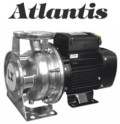 Atlantis Blu CA 50-32/7.5T/316  7.5hp 380v Komple Paslanmaz Monoblok Santrifüj Pompa