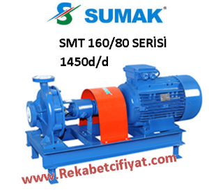 SUMAK SMT 160/80 4HP Salyangoz Tip 1450d/d Motor + Pompa