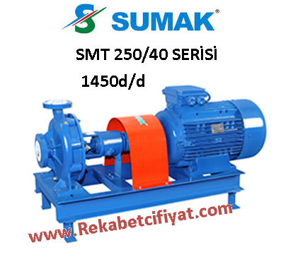 SUMAK SMT 250/40 1,5HP Salyangoz Tip 1450d/d Motor + Pompa