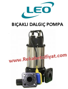 LEO VQ1800D 2.4HP 380V Bıçaklı Foseptik Dalgıç Pompa