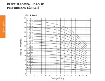 Etna KI 5/12-22  3Hp 380V Komple Paslanmaz Çelik Dik Milli Çok Kademeli Kompakt Yapılı İnline Bağlantılı Santrifüj Pompa -2900 d/dk(Aisi 304)