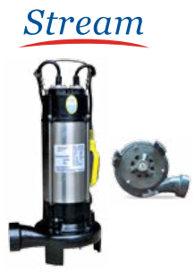 Stream SVD1300F 1.8hp 220v Bıçaklı Foseptik Dalgıç Pompa