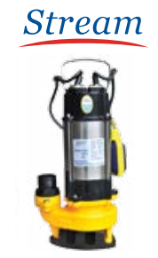 Stream SVQ750(F) 1hp 220v Açık Fanlı Pis Su Dalgıç Pompa