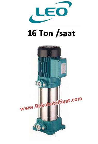 LEO EVP10H-6 7,5HP 380V Kademeli Dik Milli Noril Fanlı Pomplar