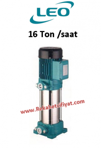 LEO EVP10H-6 7,5HP 380V Kademeli Dik Milli Noril Fanlı Pomplar