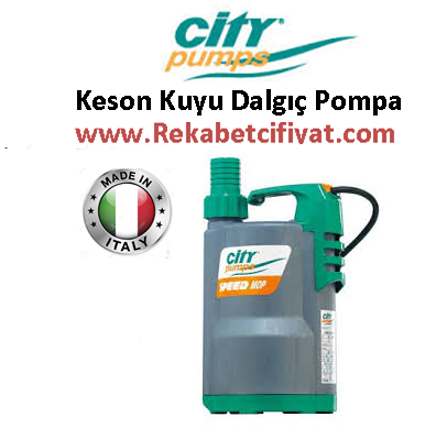 CITY MOP 30M 0.33HP 220V Drenaj Dalgıç Pompa (italyan malı)