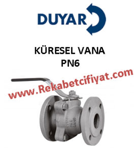 DUYAR DN65 PN6 Flanşlı Küresel Vana