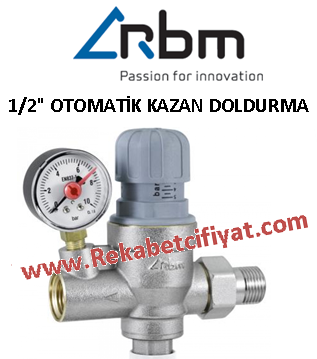 RBM 1/2'' 4 Bar  Kazan Doldurma Ünitesi