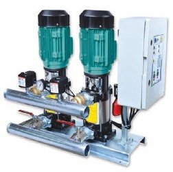 WATER SOUND 2WSE9/7T -3 HP-380V- İKİ POMPALI DİK MİLLİ EKO PAKET HİDROFOR