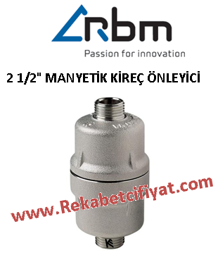RBM 2 1/2'' Antikalker Manyetik Kireç Önleyici