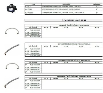Element  ELT-P-150  DN40    1  1/2''  Dişli Tip  Atık Su Çekvalfi (TOPLU ÇEKVALF)