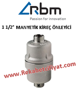 RBM 1 1/2 '' Antikalker Manyetik Kireç Önleyici