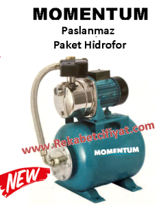 MOMENTUM PM1300 SA5 1.25HP 220V Paslanmaz Gövdeli Jet Pompa ( 4kat - 8 daire)