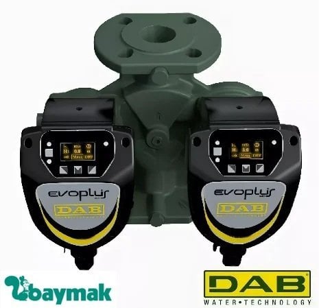 Dab EVOPLUS D  80/450.100 M  Frekans Konvertörlü Islak Rotorlu İkiz Tip Islak Rotorlu Flanşlı Endüstriyel Tip Sirkülasyon (Devirdaim) Pompası