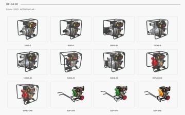Solax SDP-3HB   3'' X 3'' Dizel İpli-Marşlı Yüksek Basınçlı Motopomp (Su Motoru / Aküsüz / El Arabası Tipi)