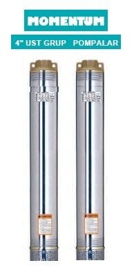 Momentum 4XRM3/1.1   1.5Hp 220V   4'' Dalgıç Pompa (Tek Pompa)