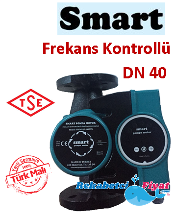 SMART SPM 40/12-250 220V DN40 Flanşlı Frekans Kontrollü Sirkülasyon Pompası