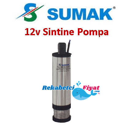 SUMAK SKLD12 G 25W 18V Sintine Dalgıç Pompa