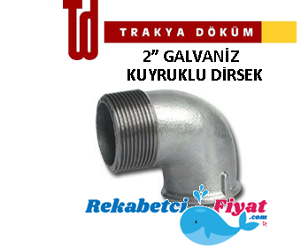 TRAKYA DÖKÜM 2'' Kuyruklu Dirsek