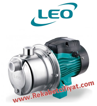 LEO AJm60S 0,8HP 220V Paslanmaz Jet Pompa