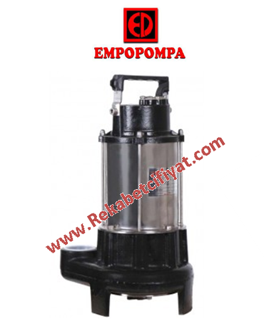 SU AYGIRI-200 TK 2HP 380V 2'' ÇIKIŞLI BIÇAKLI PİS SU DALGIÇ TİPİ FOSEPTİK POMPASI- PANOLU