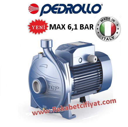 PEDROLLO CP 210/C 3HP 380V Tek Fanlı Santrifüj Pompa