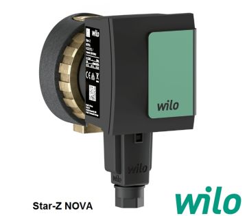 Wilo Star-Z NOVA  Frekans Kontrollü Dişli Tip Bronz Gövdeli Kullanma Suyu Sirkülasyon Pompası