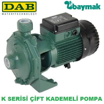 Dab K 55/50 T   1.85 kW  380V  Çift Kademeli Döküm Gövdeli Yatay Santrifüj Pompa