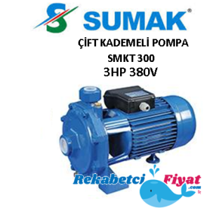 SUMAK SMKT300 3Hp 380V Çift Kademeli Santrifüj Pompa