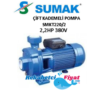 SUMAK SMKT220/2 2.2Hp 380V Çift Kademeli Santrifüj Pompa